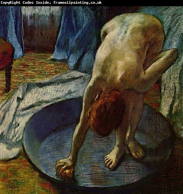 Edgar Degas Woman in the Bath